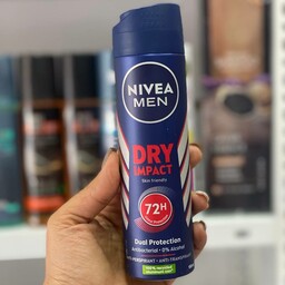 اسپری ضد تعریق مردانه نیوا 150 میل پک 6 عددی NIVEA dry impact