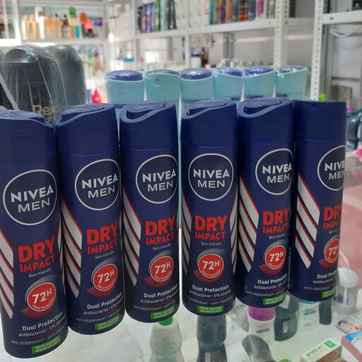 اسپری ضد تعریق مردانه نیوا 150 میل پک 6 عددی NIVEA dry impact