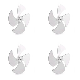 پروانه پنکه پارس خزر مدل 4 پره رنگ شفاف مجموعه 4عددی