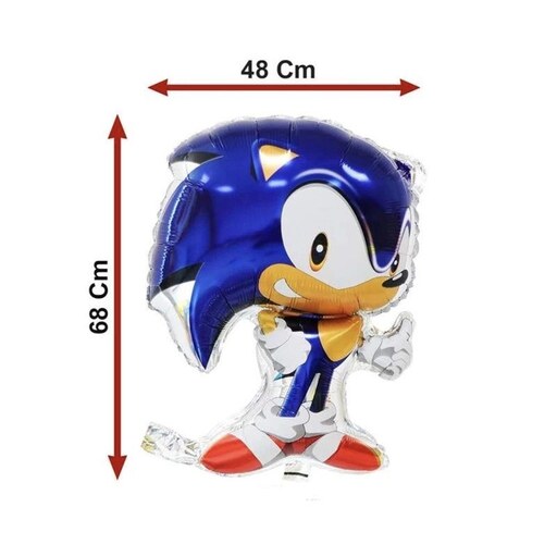 بادکنک فویلی طرح سونیک قدیمی