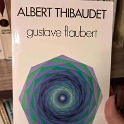 کتاب زبان اصلی Gustave Flaubert By Albert Thibaudet زبان فرانسوی اورجینال 