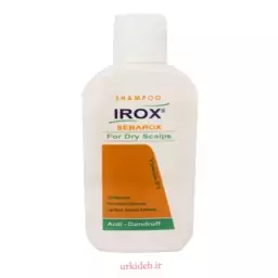 شامپو ضد شوره خشک سباروکس ایروکس مخصوص شوره های خشک و مقاوم Sebarox Dry Scalps ، شامپو ضد شوره خشک ایروکس ، شامپو سباروک