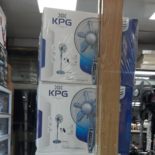 پنکه 3 منظورت کنترل دار 12 پره KPG گارانتی دار 