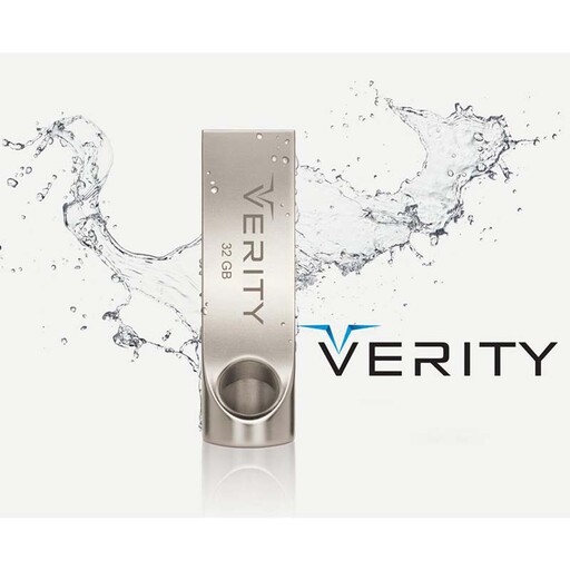 فلش 32 گیگ وریتی Verity V808 با گارانتی مادام العمر آسان سرویس ضد آب