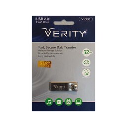 فلش 32 گیگ وریتی Verity V808 با گارانتی مادام العمر آسان سرویس ضد آب