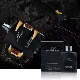 عطر ادکلن مردانه جگوار مشکی کلاسیک بلک فراگرنس ورد پنتر کلاسیک نویر (Fragrance Panter Noir Jaguar Classic Black) - اصل