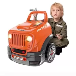 اسباب بازی ماشین ریموت دار موتور مستر Motor Master مدل کاپوت جیپ Kids JEEP Engine Toy