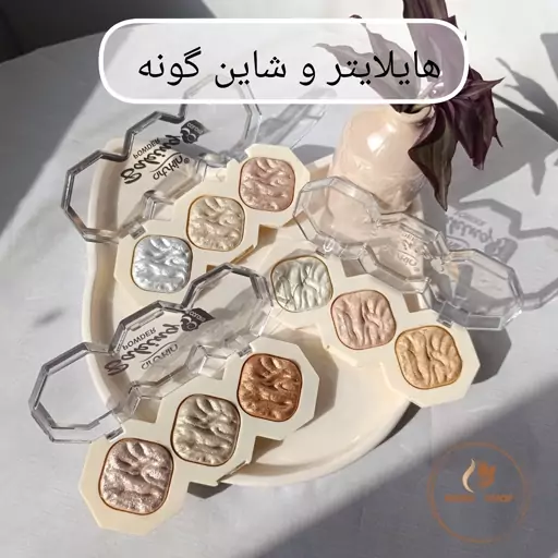 هایلایتر و شاین گونه آرتسکین