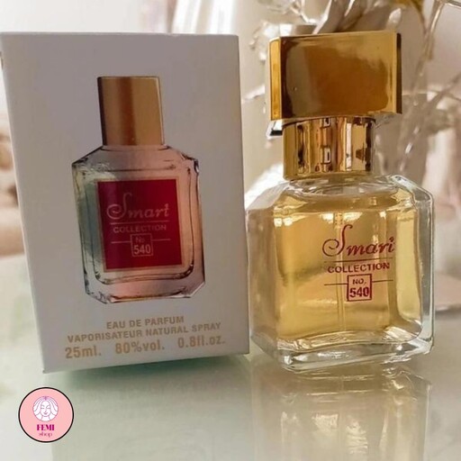 عطر جیبی زنانه مدل باکارات رژ کد 540 حجم 25 میل اسمارت کالکشن ا Smart Collection Pocket