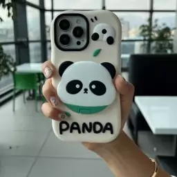 قاب گوشی موبایل آیفون مدل panda mirror