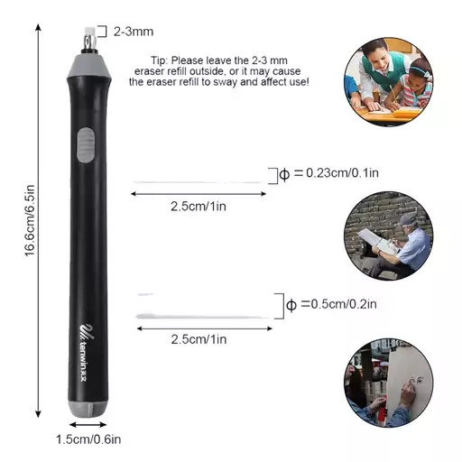 پاک کن برقی تنوین مدل ms8302-1