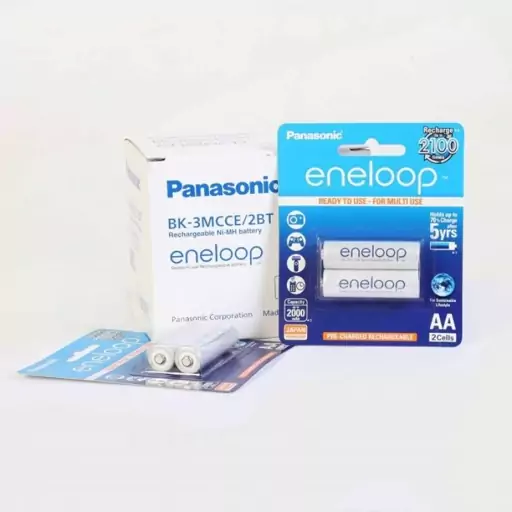 باتری قلمی قابل شارژ مدل eneloop BK-3MCCE2BT بسته چهار عددی