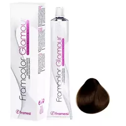 رنگ مو فرامسی مدل Framcolor Glamour شماره 5 حجم 100 میلی لیتر رنگ فندقی روشن