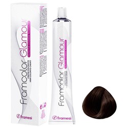 رنگ مو فرامسی مدل Framcolor Glamour شماره 6.12 حجم 100 میلی لیتر رنگ بلوند تیره خاکستری طبیعی