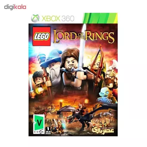 بازی LEGO The Lord of the Ring مخصوص xbox 360