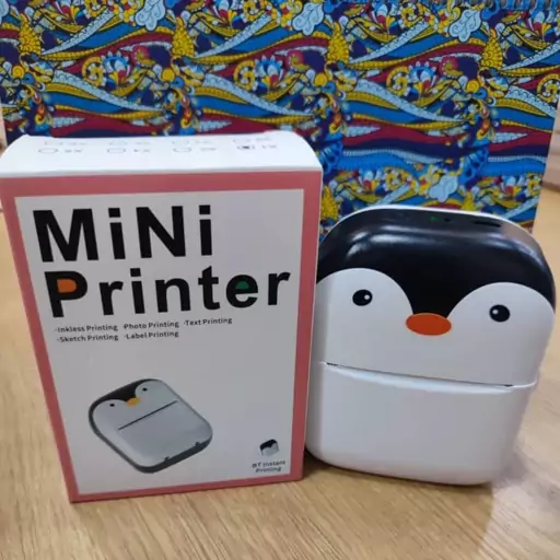 مینی پرینتر حرارتی قابل حمل Mini Printer Fun Print