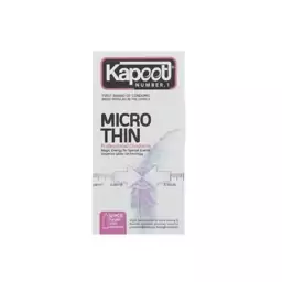 کاندوم کاپوت مدل Micro Thin بسته 12 عددی