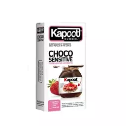 کاندوم کاپوت مدل Choco Sensitive بسته 12 عددی