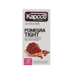 کاندوم کاپوت مدل pomegra tight بسته 12 عددی