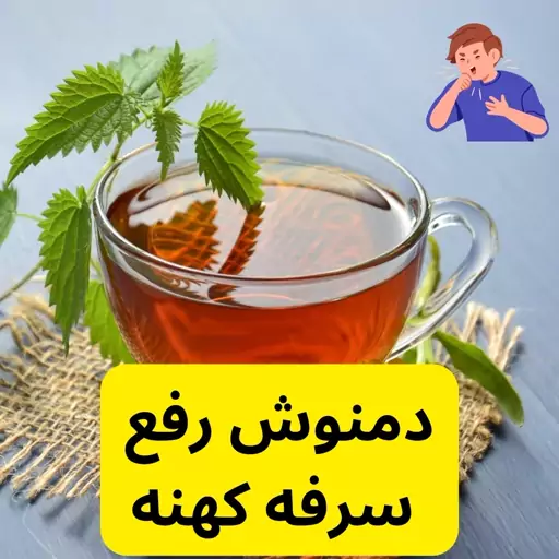 دمنوش ترکیب گیاهی رفع سرفه کهنه و پاک کننده اخلاط 100 گرمی