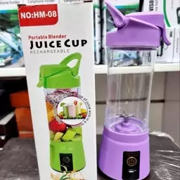 مخلوط کن شارژی 6 تیغ JUICE CUP مدل HM-8