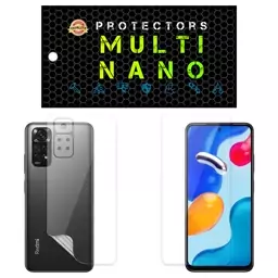 محافظ صفحه نمایش مولتی نانو مدل X-SFT مناسب برای گوشی موبایل شیائومی Redmi Note 11 4G به همراه برچسب پوششی تی پی یو 