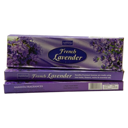 عود دست ساز  ناندیتا مدل لوندر فرش - Nandita - Fresh Lavender