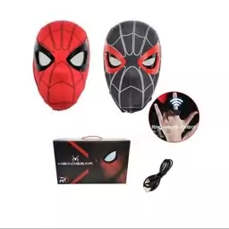 ماسک صورت مرد عنکبوتی کنترلی شارژی Spider-Man Mask Ring Remote Control