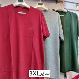 تی شرت پنبه سوپر مردانه سایز3XL