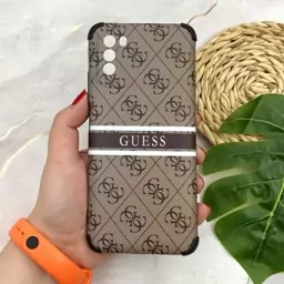 قاب گوشی Poco M3 شیائومی ایربگ دار ضد ضربه محافظ لنز دار طرح GUESS کد 72524