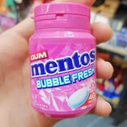 ادامس منتوس mentos بادکنکی 40عددی