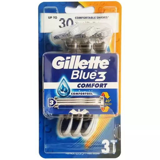 خودتراش ژیلت بلوتری3 کامفورت Gillette Blue3