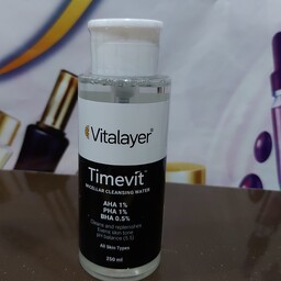 میسلار واتر Timevit ویتالیر مناسب انواع پوست