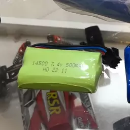 باطری ماشین کنترلی 7.4v 500mah li-ion