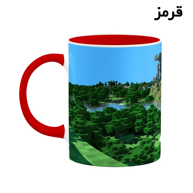 ماگ کاکتی طرح ماینکرافت minecraft مدل mgh41580
