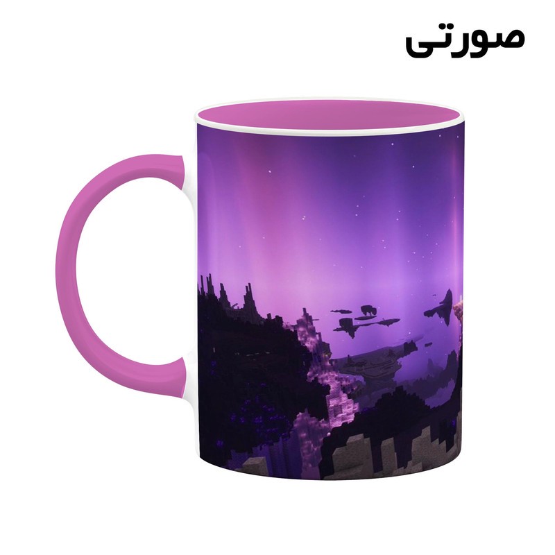 ماگ کاکتی طرح ماینکرافت minecraft مدل mgh41450