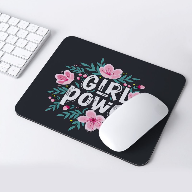 ماوس پد مدل قدرت دخترانه girl power کد 044