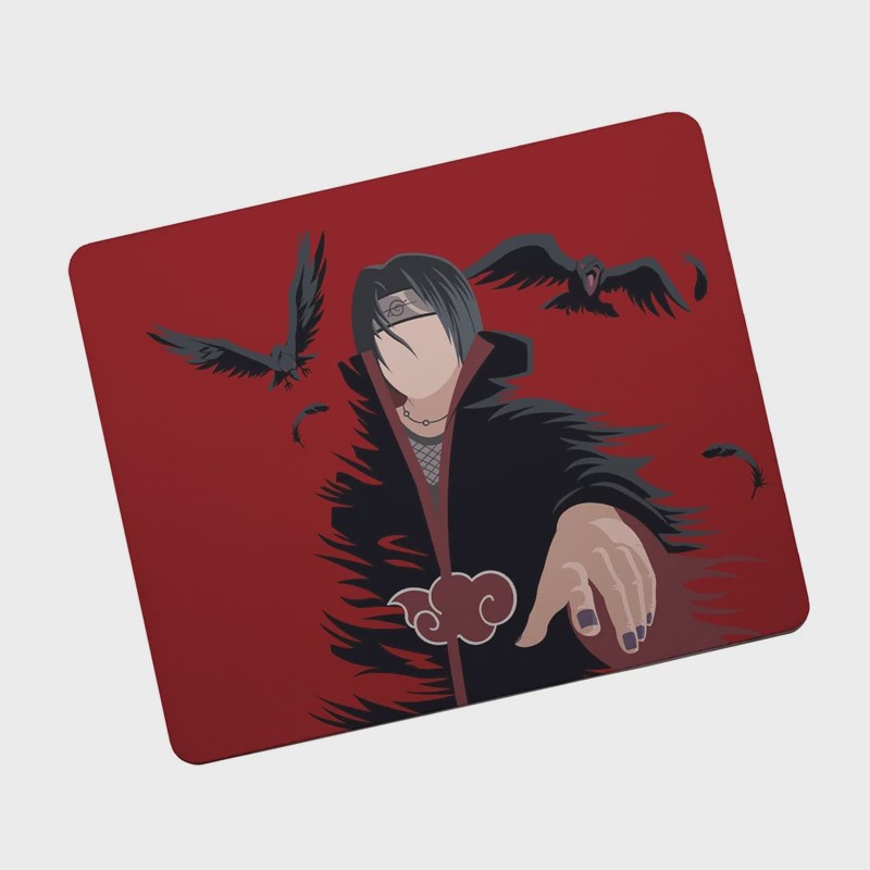 موس پد طرح انیمه ناروتو naruto ایتاچی آکاتسوکی itachi akatsuki