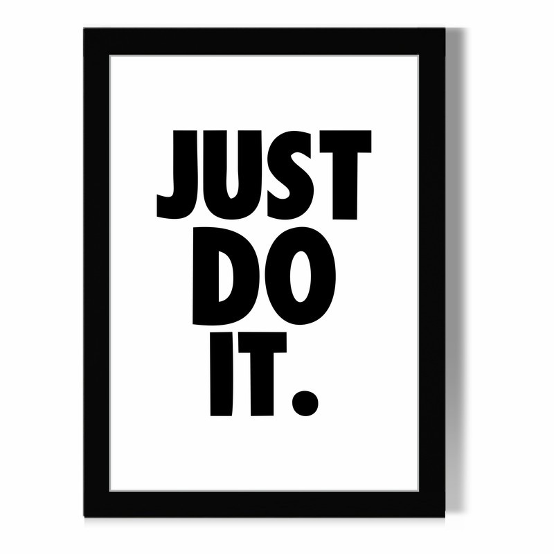 تابلو مدل انگیزشی انجامش بده just do it
