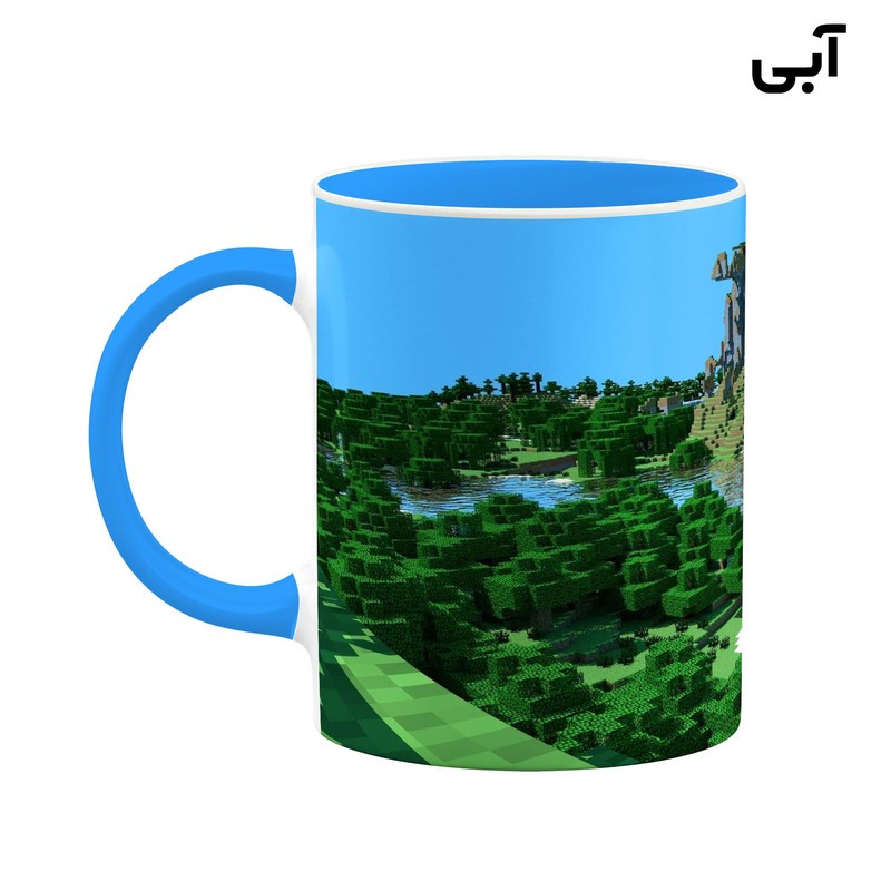 ماگ کاکتی طرح ماینکرافت minecraft مدل mgh41580