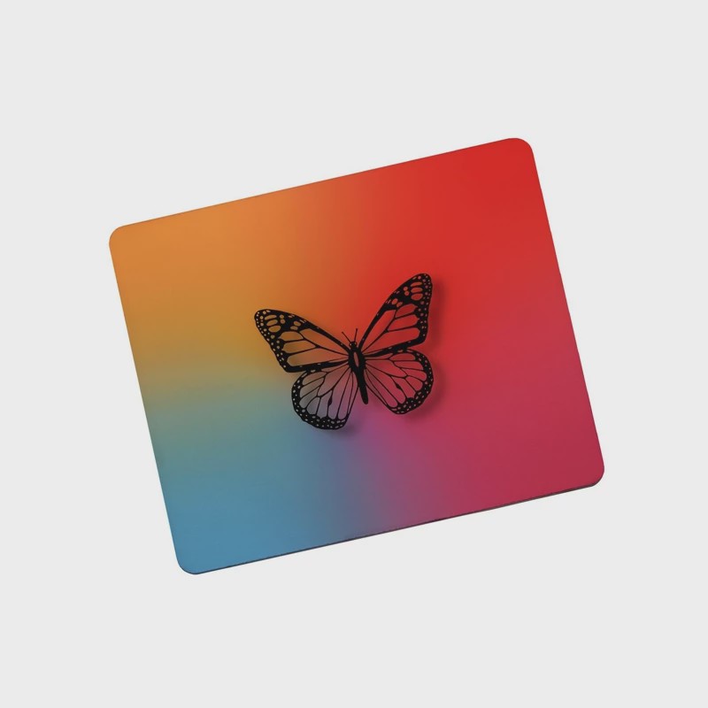 موس پد طرح پروانه Butterfly