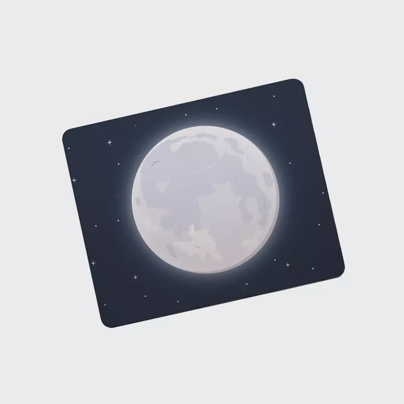 موس پد طرح ماه کامل Moon