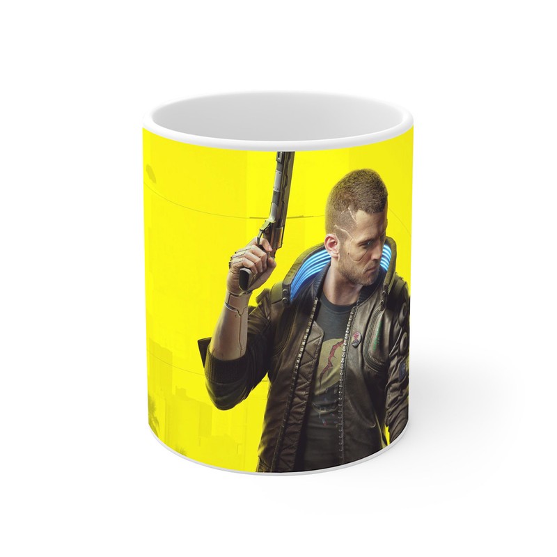 ماگ نورو استور طرح بازی سایبرپانک Cyberpunk 2077 Game کد NM6539