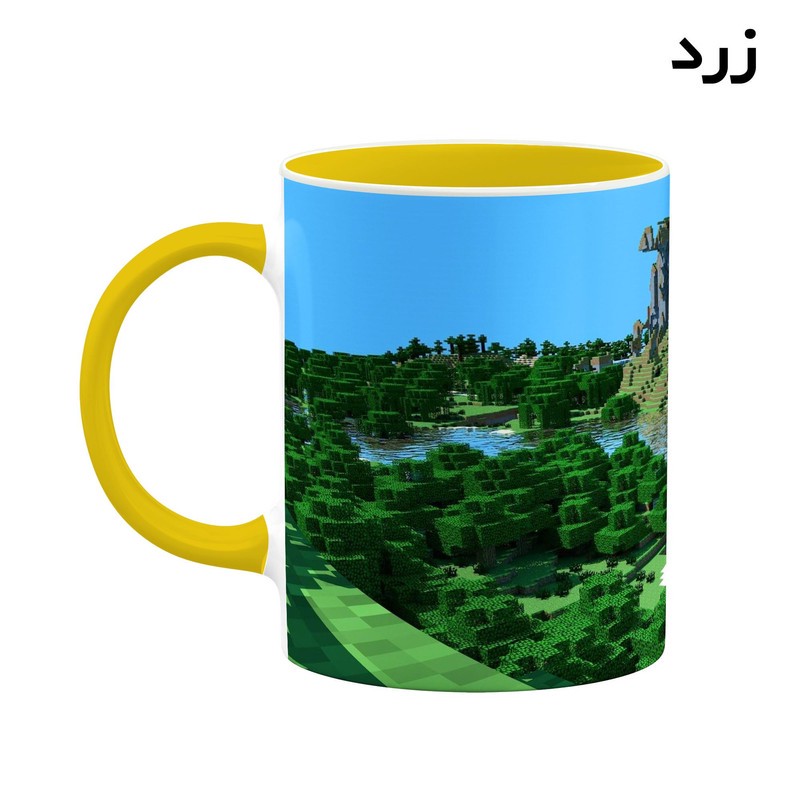 ماگ کاکتی طرح ماینکرافت minecraft مدل mgh41580