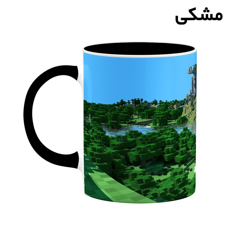ماگ کاکتی طرح ماینکرافت minecraft مدل mgh41580