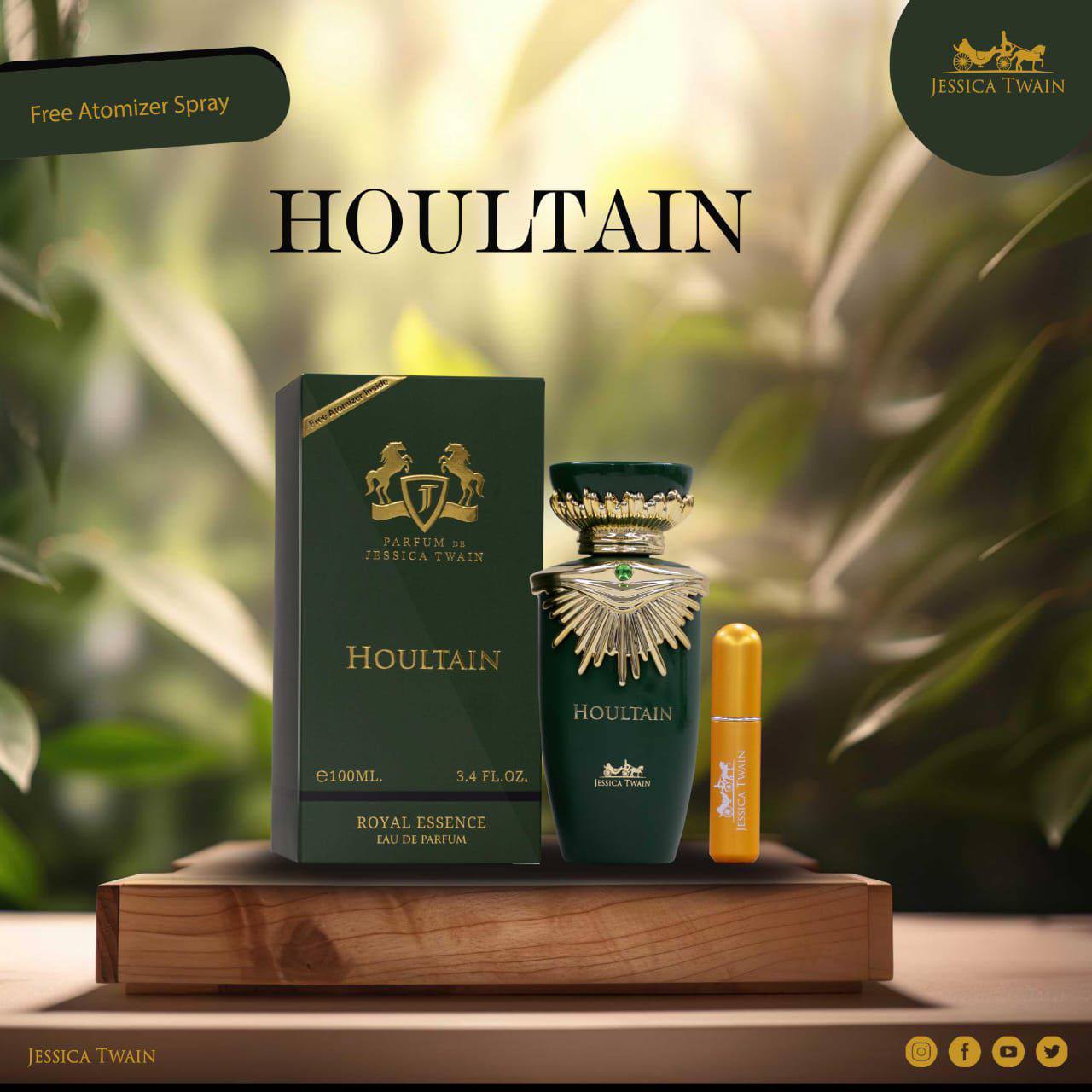 ادکلن مارلی هالتان برند جسیکا توین حجم 100 میل