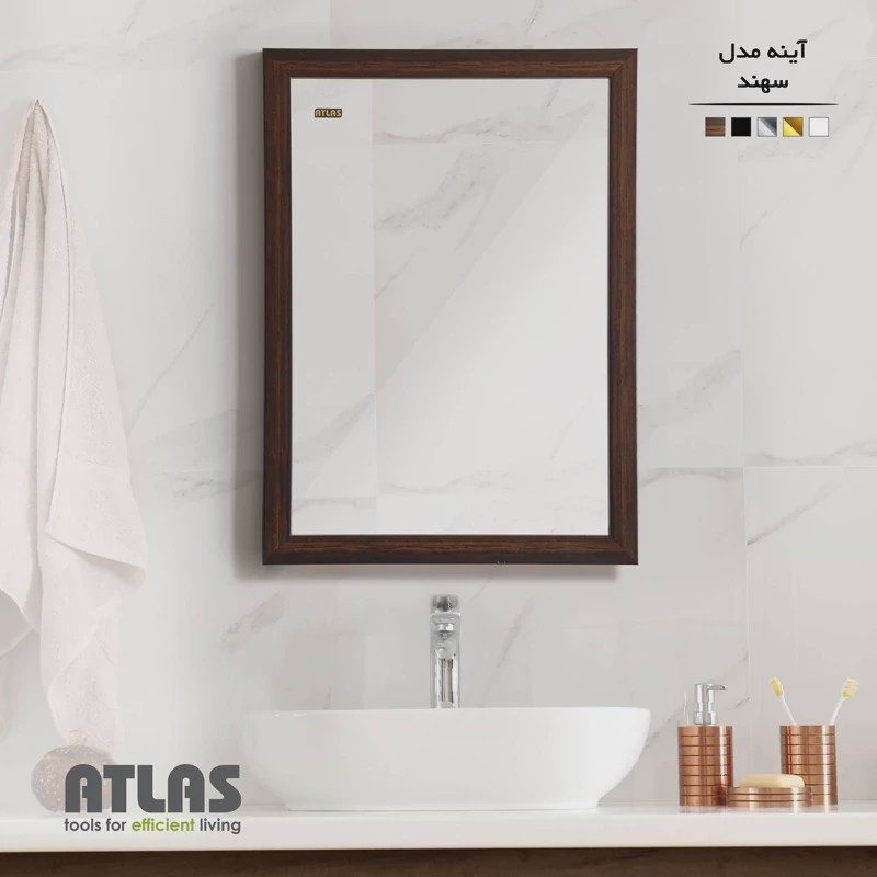 آینه دکوراتیو سهند کد 215
