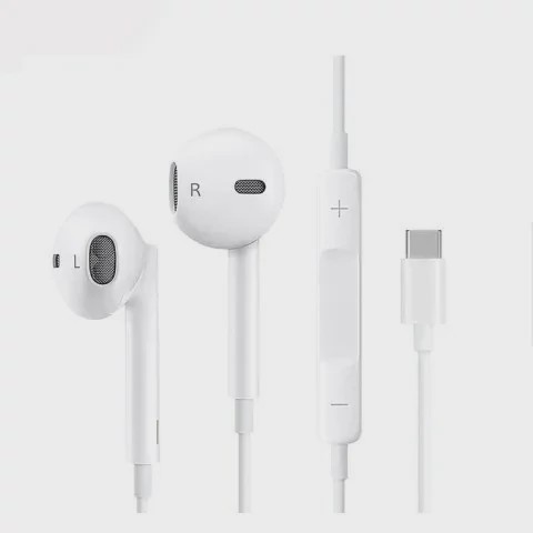 هندزفری سیمی اپل مدل Earpods USB C غیر اصل