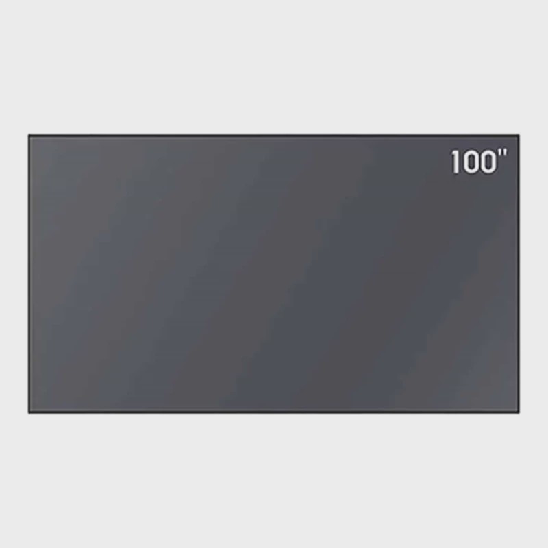 پرده مینی ویدئو پروژکتور 100 اینچی خاکستری فیلم محصول