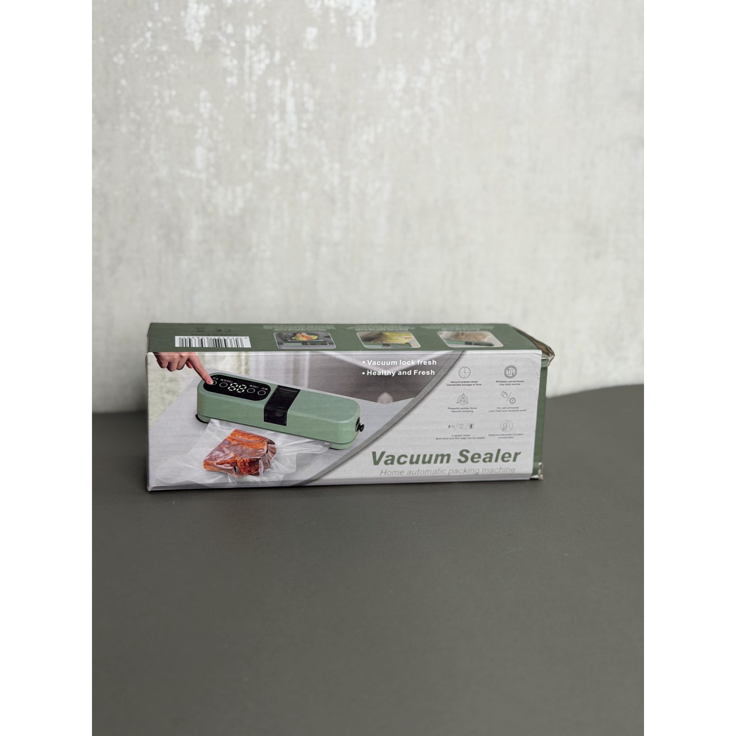 وکیوم و پرس خانگی شارژی SJT 818 سیلر چندکاره، دوخت حرارتی و نمایشگر دیجیتال